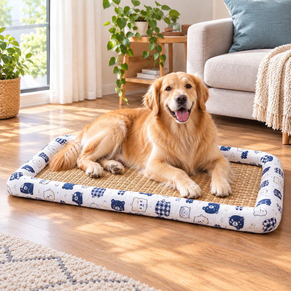 Whisker&Wolf™ Woven Cooling Bed