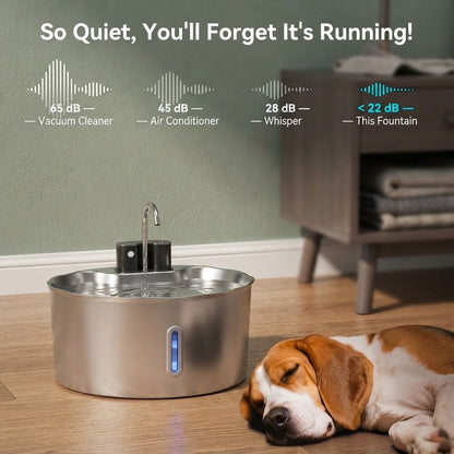 Whisker&Wolf™ Wireless Water Fountain