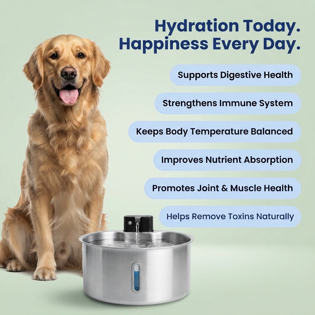 Whisker&Wolf™ Wireless Water Fountain